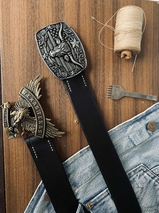 Curele piele stil western