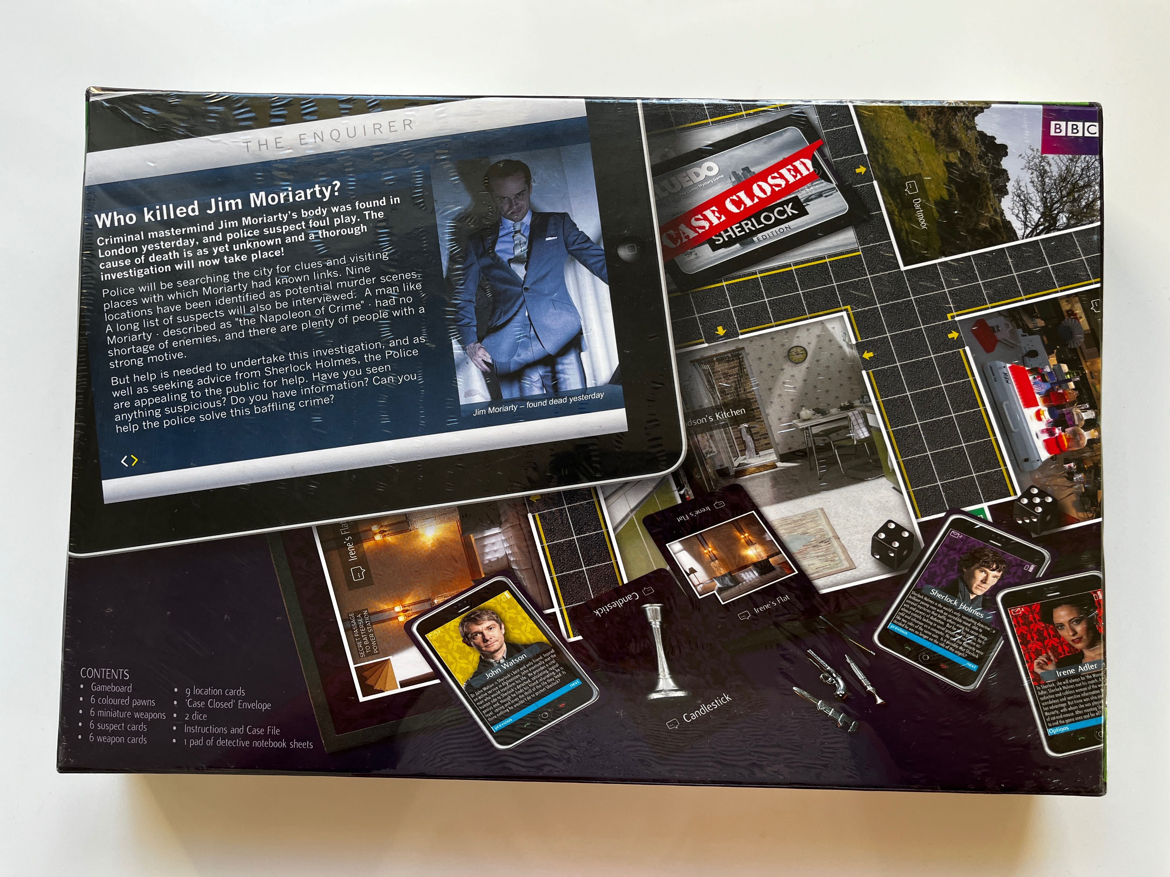 Cluedo Sherlock Holmes edition настолна игра - нова