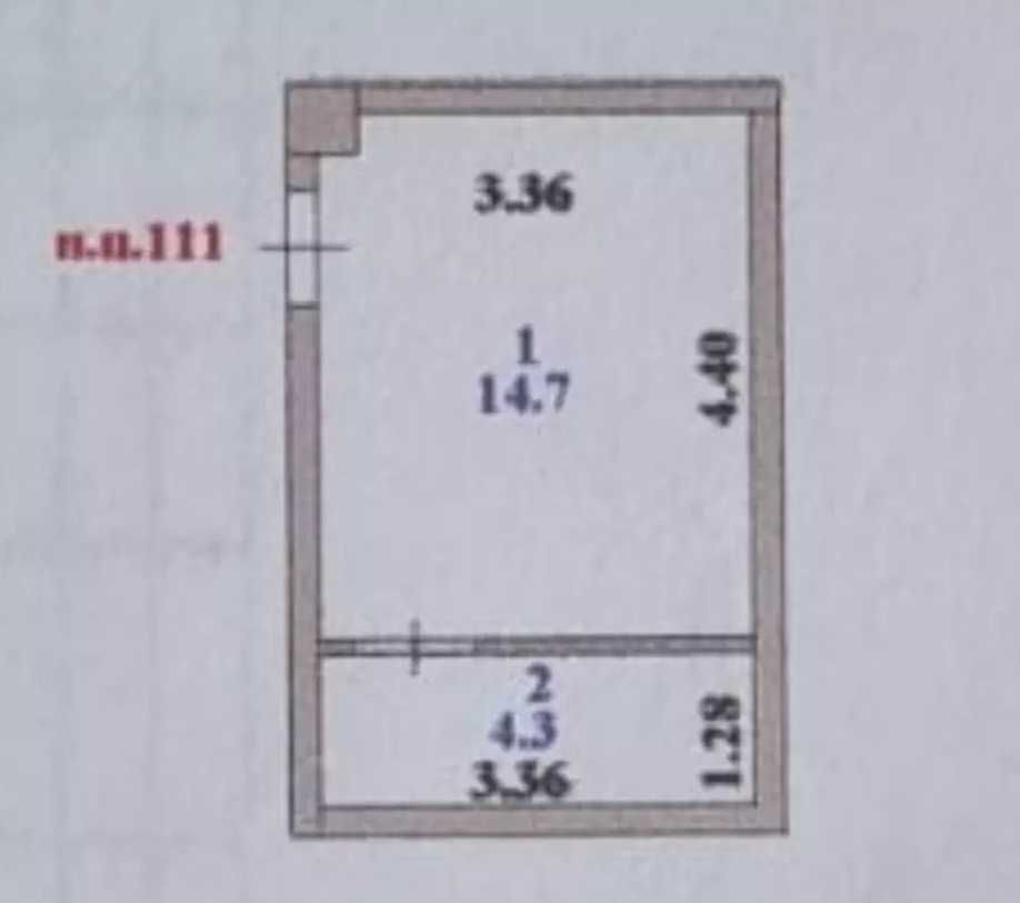 Продам помещение 19 кв.м