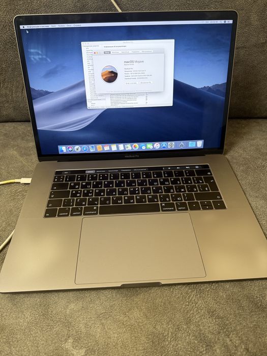 MacBook Pro 15 16/512 ГБ core i7