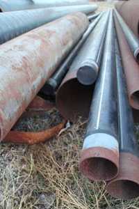 Метални тръби с PVC изолация ф73; ф89; ф114; ф168; ф273; ф324 и др.