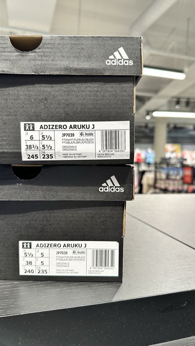 Adidas Adizero Aruku originali la cutie ( nr 38 si 38.2/3 )