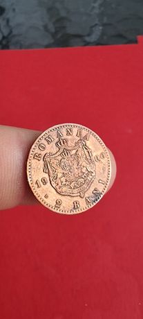 Moneda 2 bani 1900
