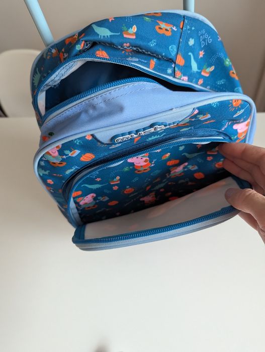 Раничка за детска градина на колелца