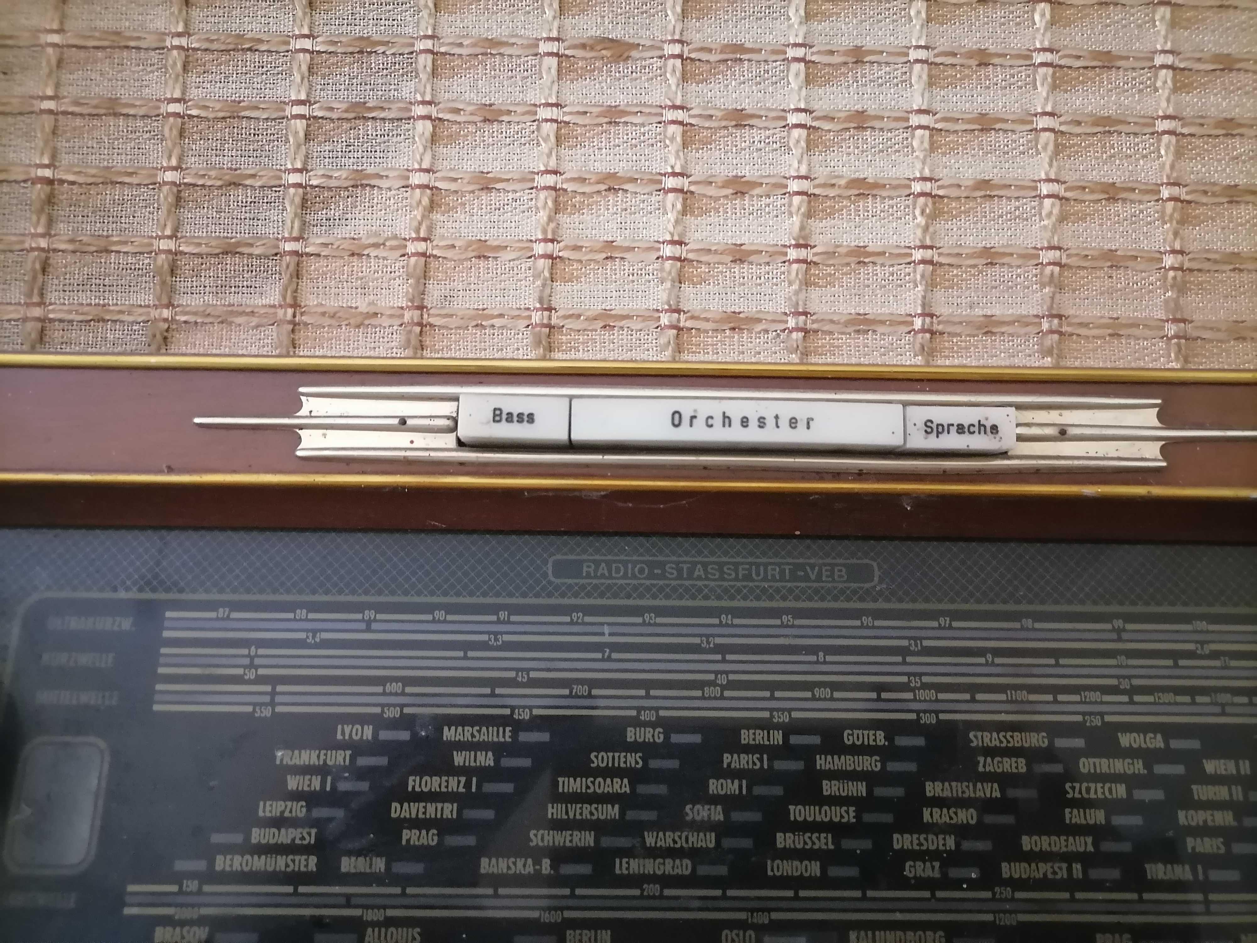 Радио, ретро от 1957 г. Немско Stassfurt