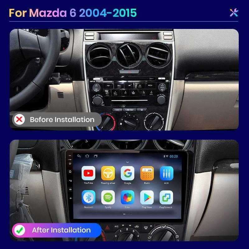 Mazda 6 2004г-2015г Мултимедия Навигация Android