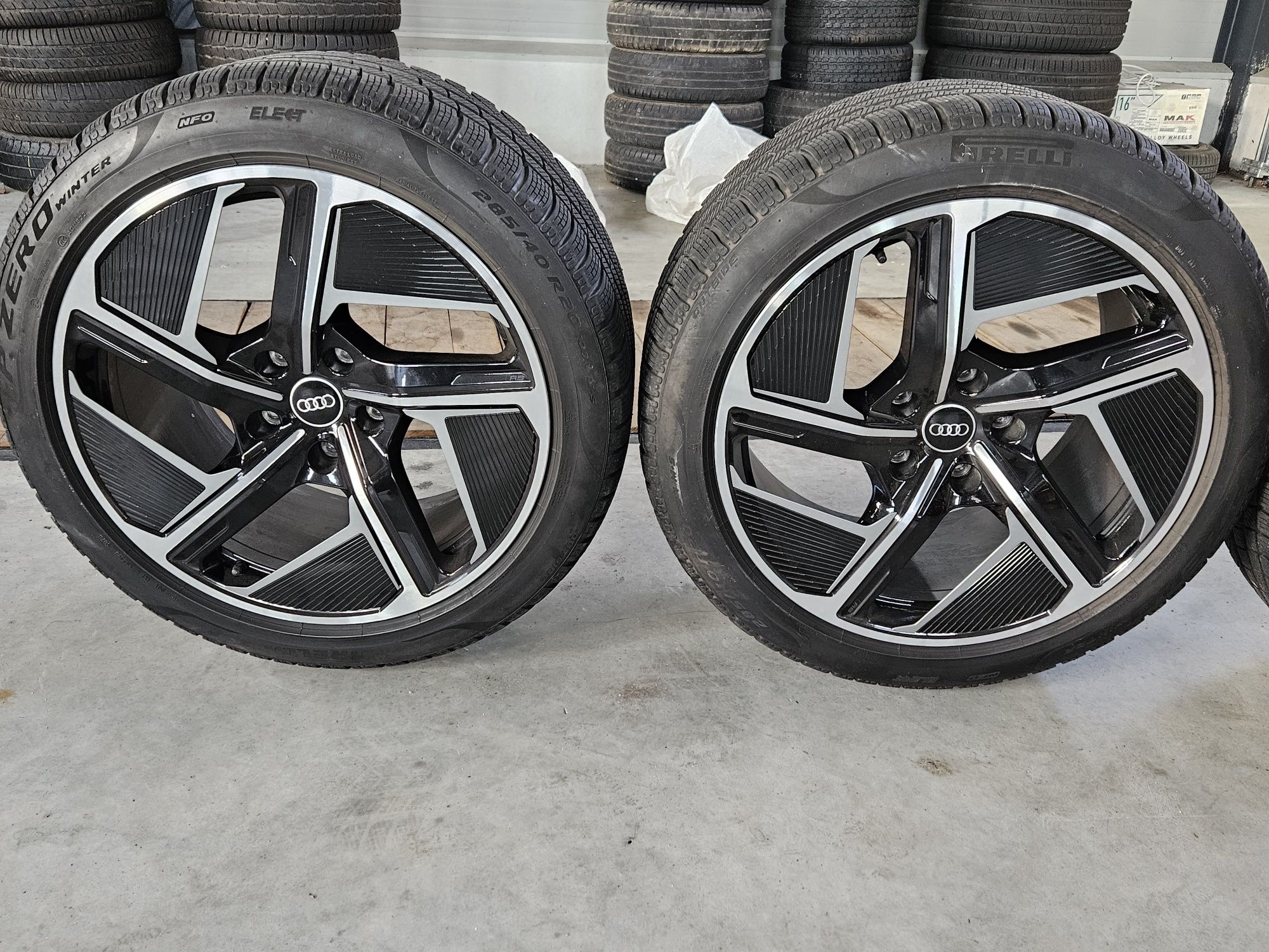 Roti cu amvelope Audi e-tron gt de iarna Pirelli dei 245/45/20 si 285/