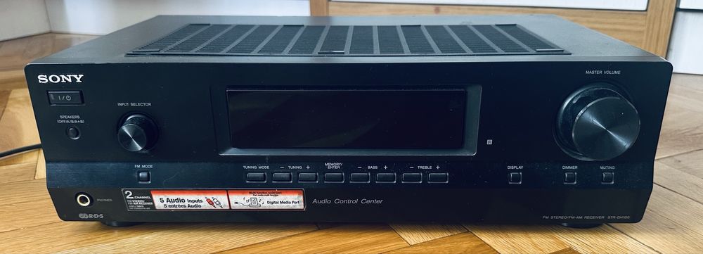 Receiver Sony FM-AM STR-DH100 200W 8-16 Ohmi