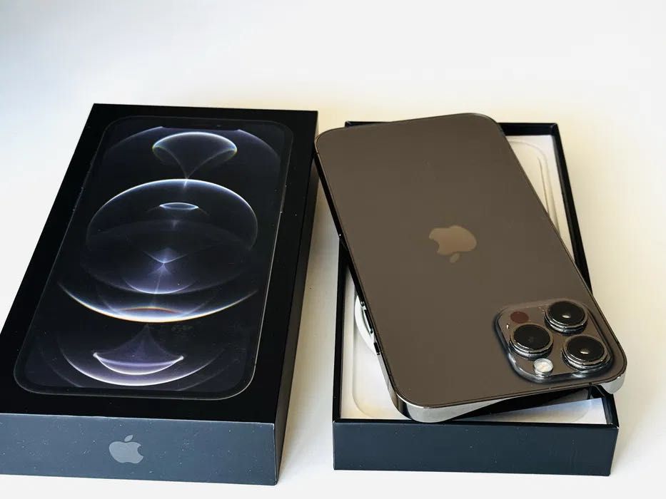 Iphone 12 Pro Max 128GB Graphite 100% Батерия! Гаранция 6 мес