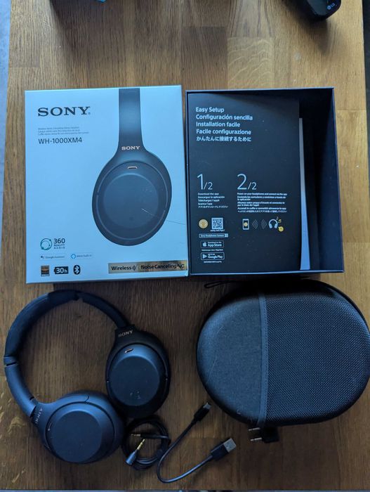 Безжични слушалки Sony XM4