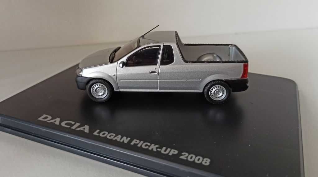 Macheta Dacia Logan Pickup 2008 silver (gri) - Eligor 1/43