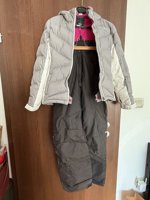 Детско  зимно яке и грейка за ски  150 см