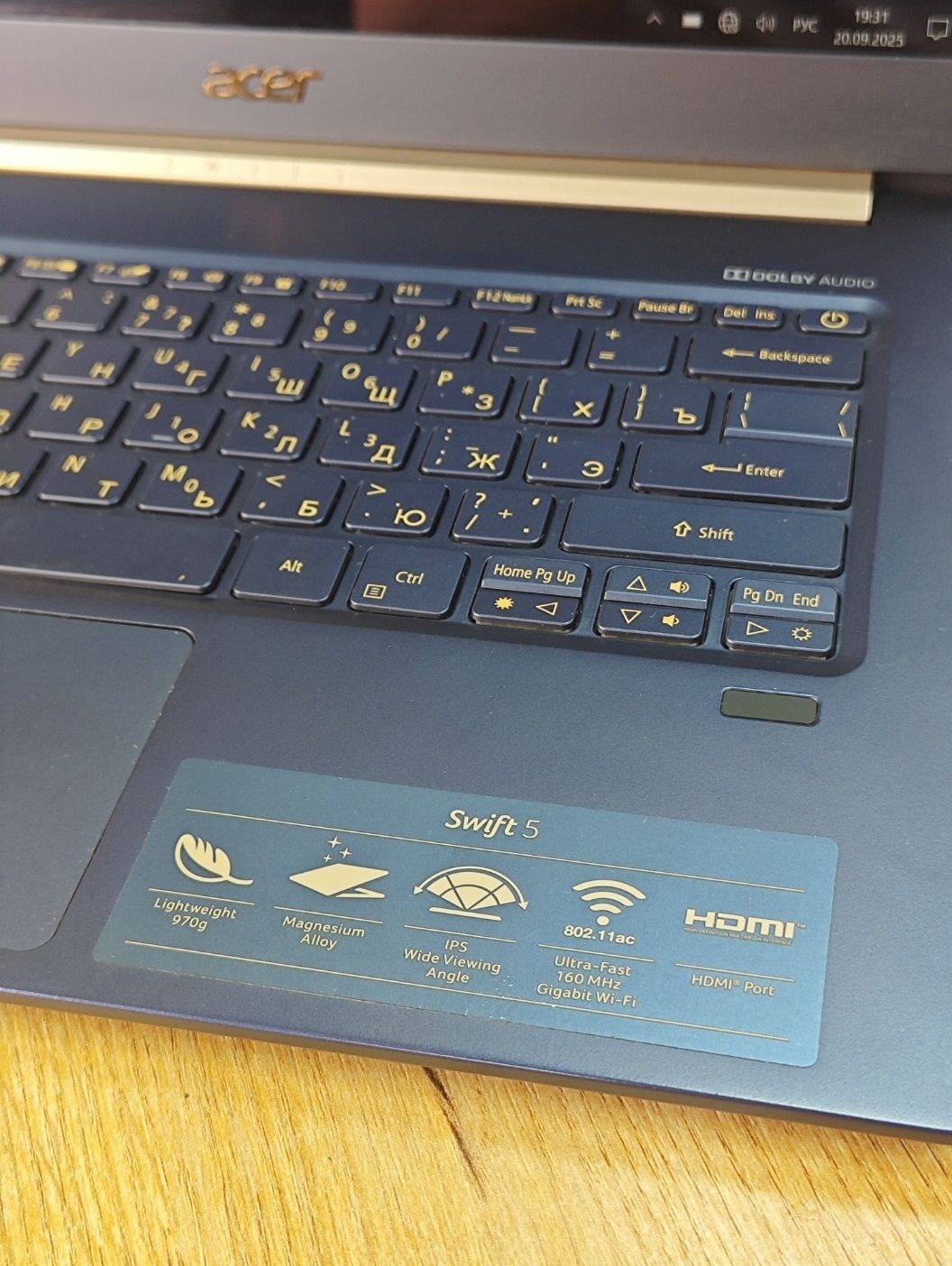 Сенсорный Ультрабук | Ace Swift 5 | Core i5 | 512гб SSD