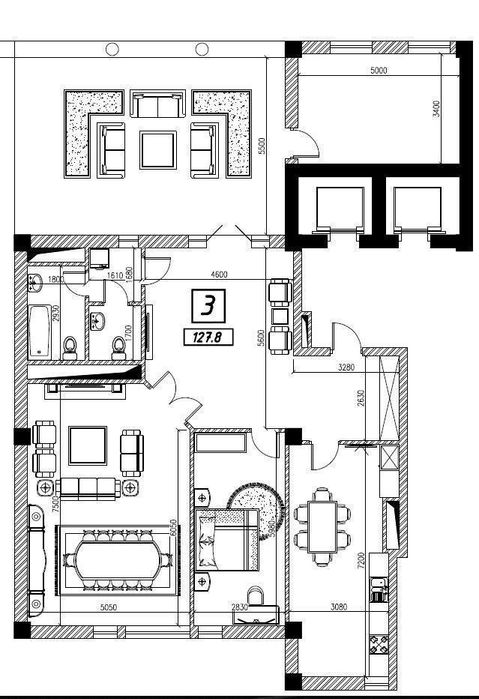 Eco House 4-х ком Мансарда потолок 6-метр Ул.Нукус ГАИ Глинка 140м²