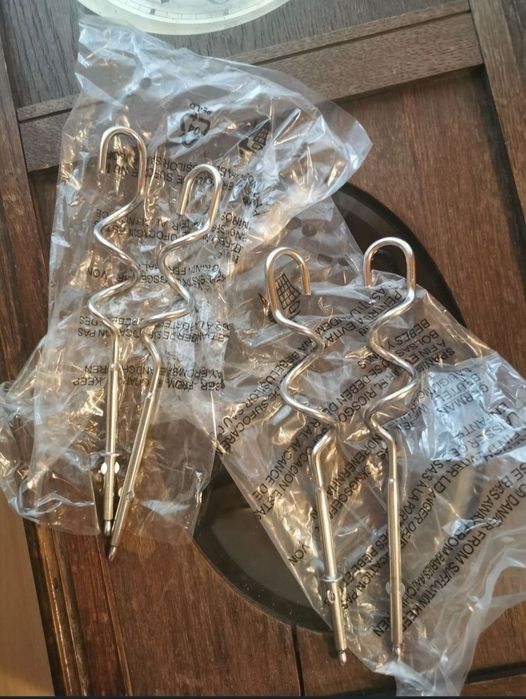 Carlige clasice pentru aluat, accesorii de la mixer, noi, nefolosite