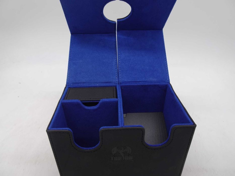 Cutie de cărți ZLCA cu tavă pentru zaruri pentru cărți MTG