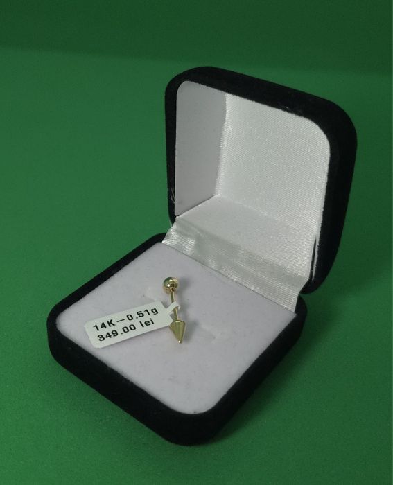Piercing aur 14k 0.51gr