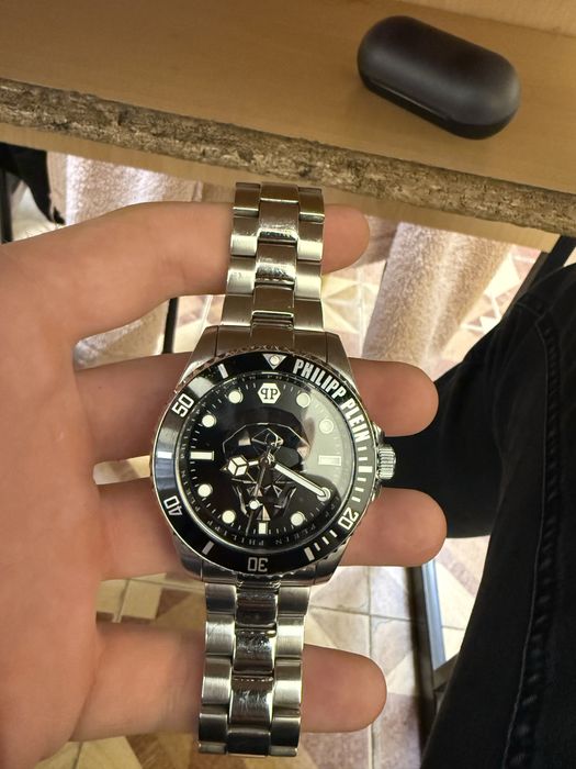 Оригинален часовник-Philipp Plein the skull diver