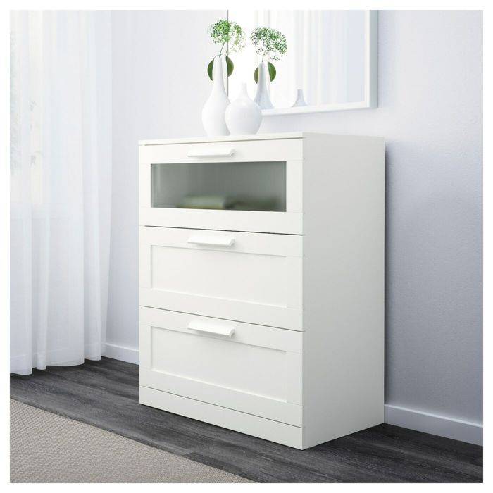 Комод Ikea 3 деления белый цвет