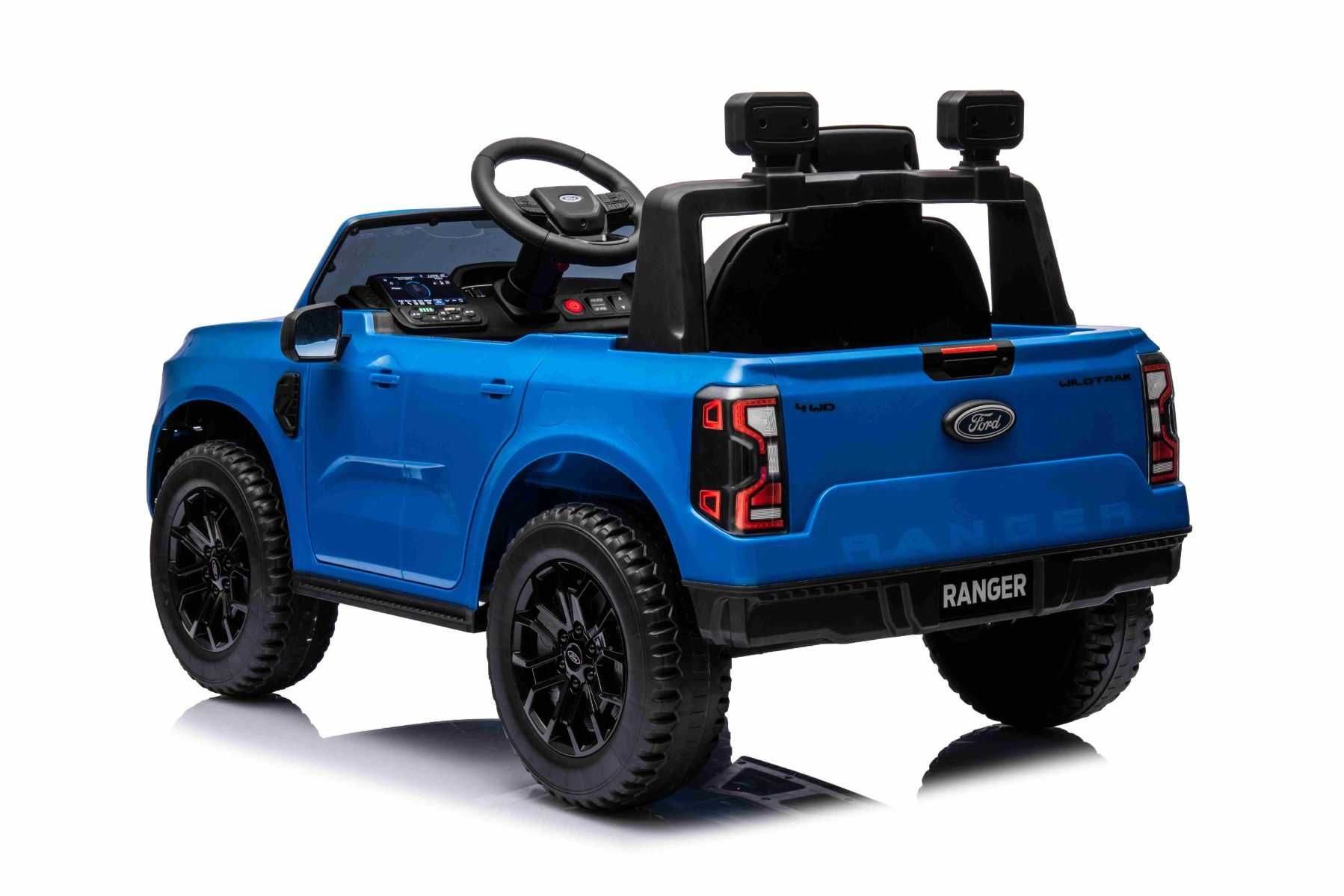 Лицензиран Акумулаторен Джип FORD Ranger, 60W, 12V/4.5Ah, R/C 2.4