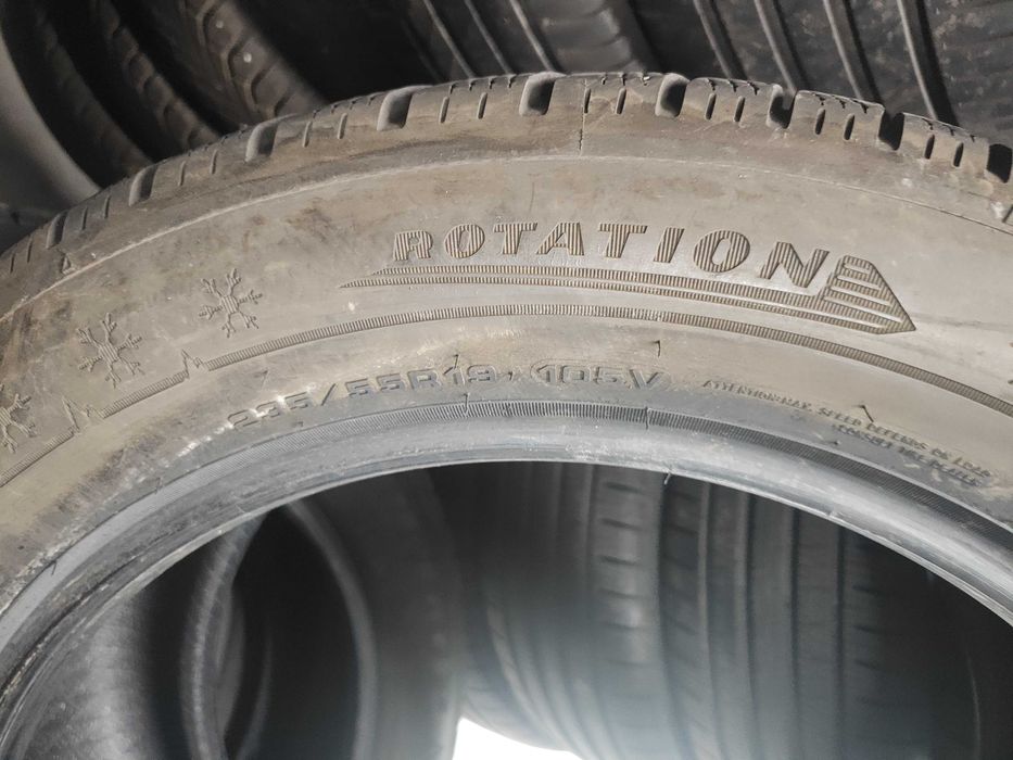 4бр.зимни гуми 235/55/19 Dunlop