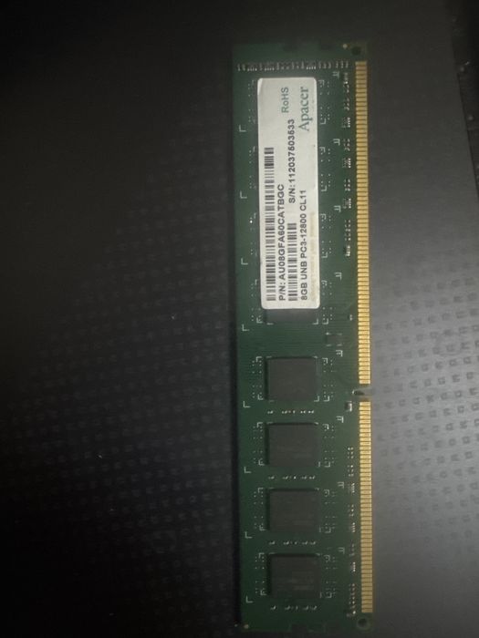 Apacer 8GB DDR3 озу