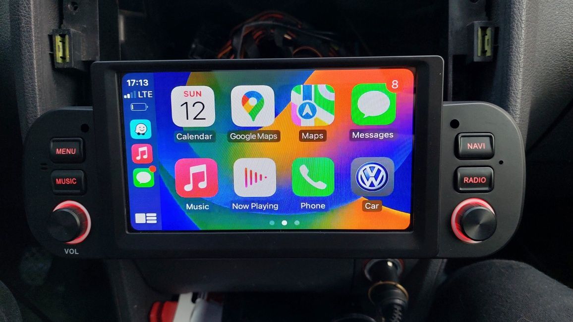 Radio auto 2DIN, navigație,android 11.0 cu funcția de Apple carplay și