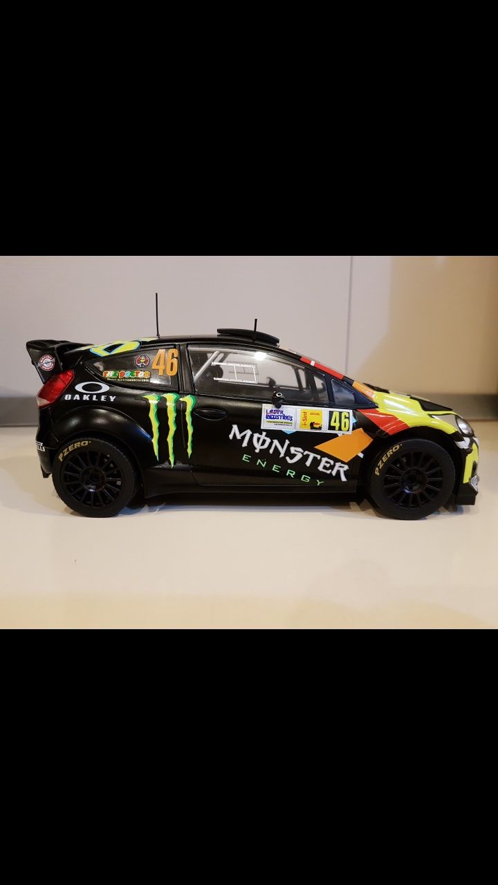 Macheta Ford Fiesta RS WRC  Rally Monza 2012 V.Rossi, 1/18,IXO