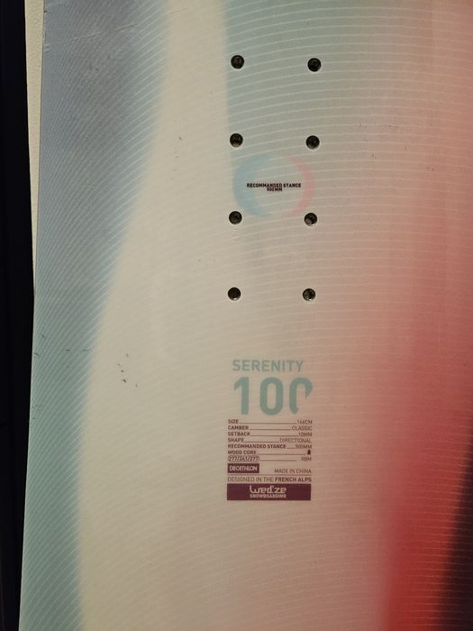 Сноуборд Wedze Serenity 100