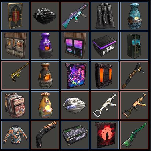 Стим аккаунт RUST DLS