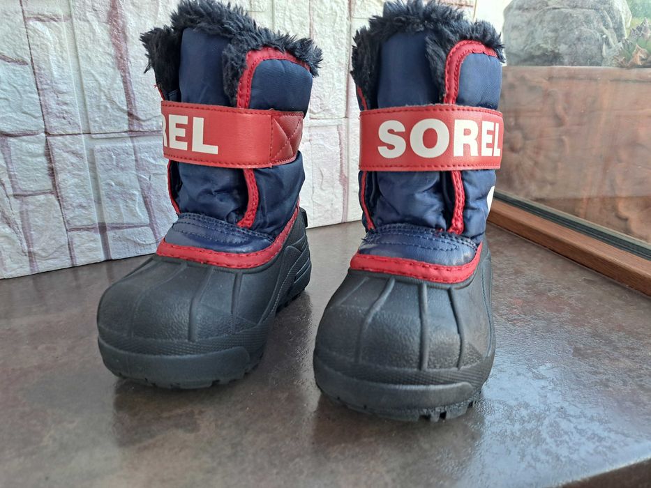 детски ботуши,зимни обувки,боти,апрески,Sorel номер25 за момче