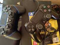 Ps4 500gb 2 manse 1 joc