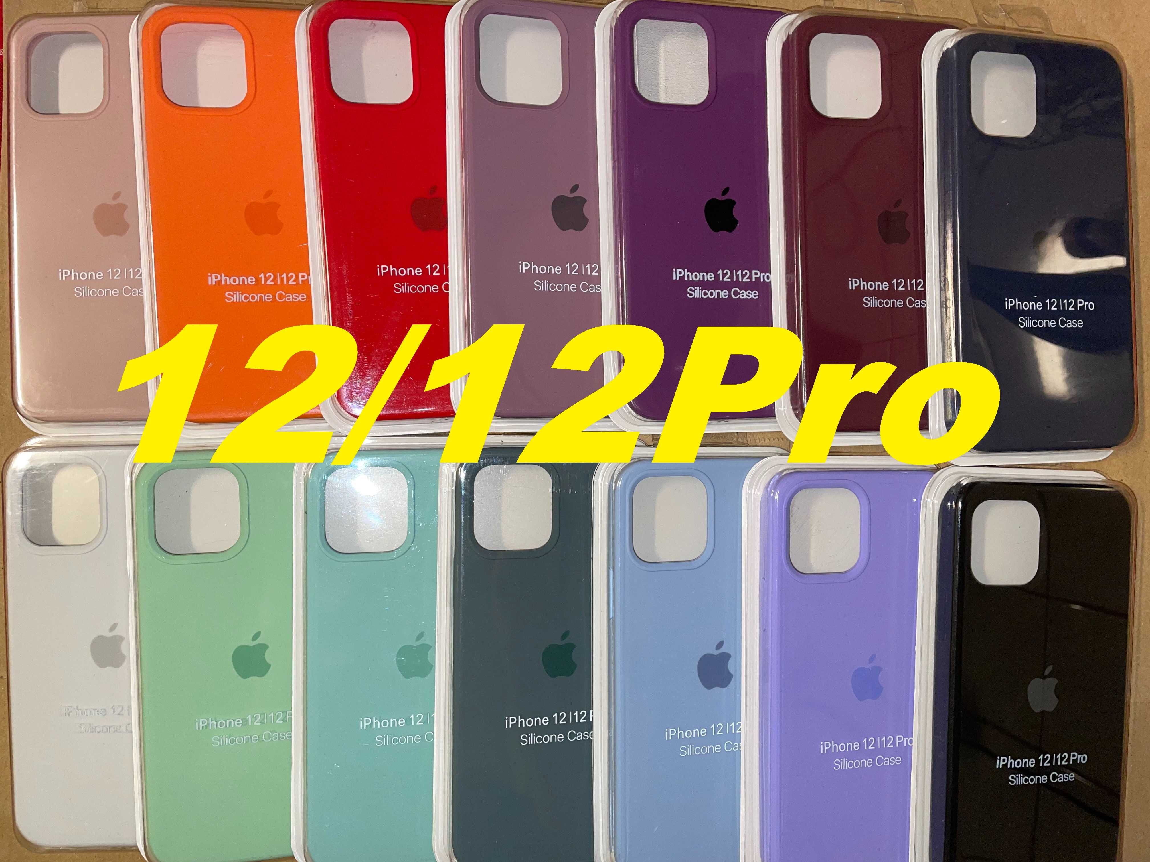 z Husa iPhone 11-12-13-14-15 PRO/8+ Plus Xs/Max SE2 XR Carcasa Silicon