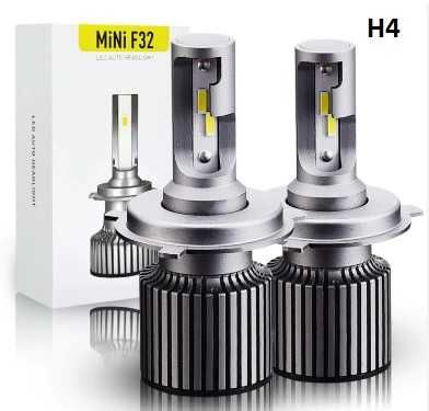 F32 MINI LED крушки за фарове халогени H1 H3 H4 H7 H11 HB3 HB4