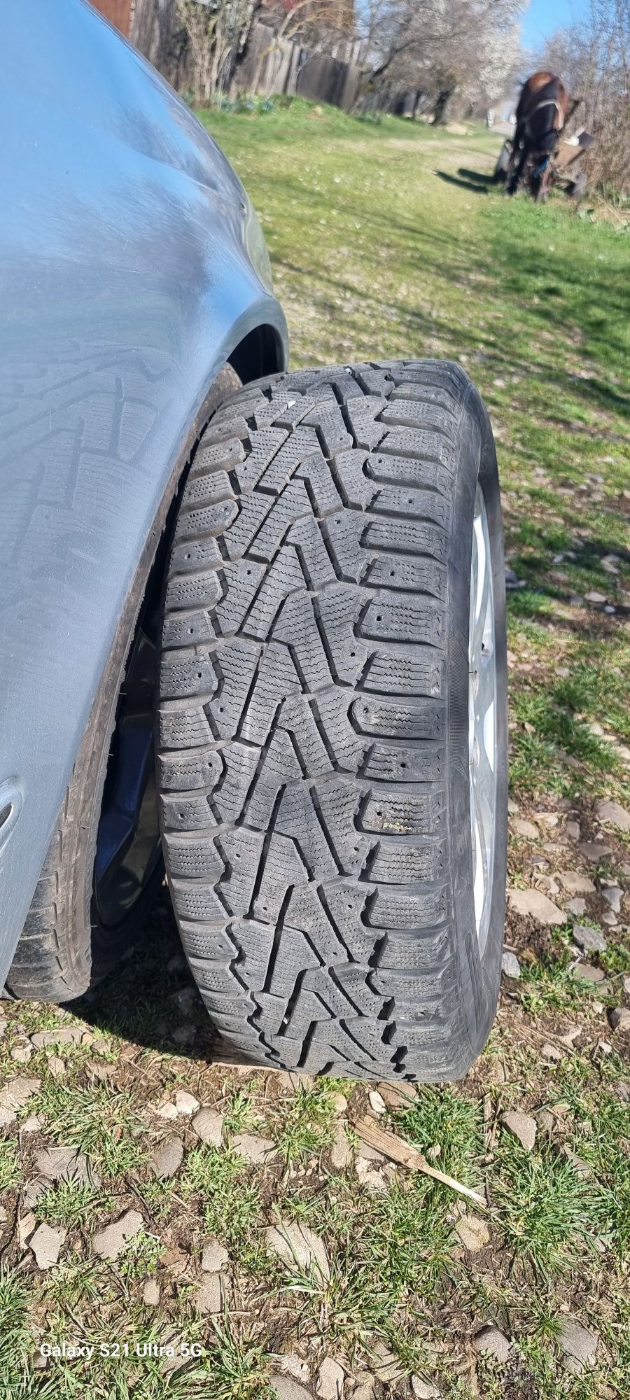 Jante 5x112 R16 Mercedes W203 cu anv Pirelli!