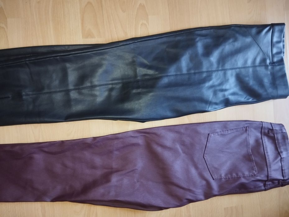 Pantaloni noi imitație piele