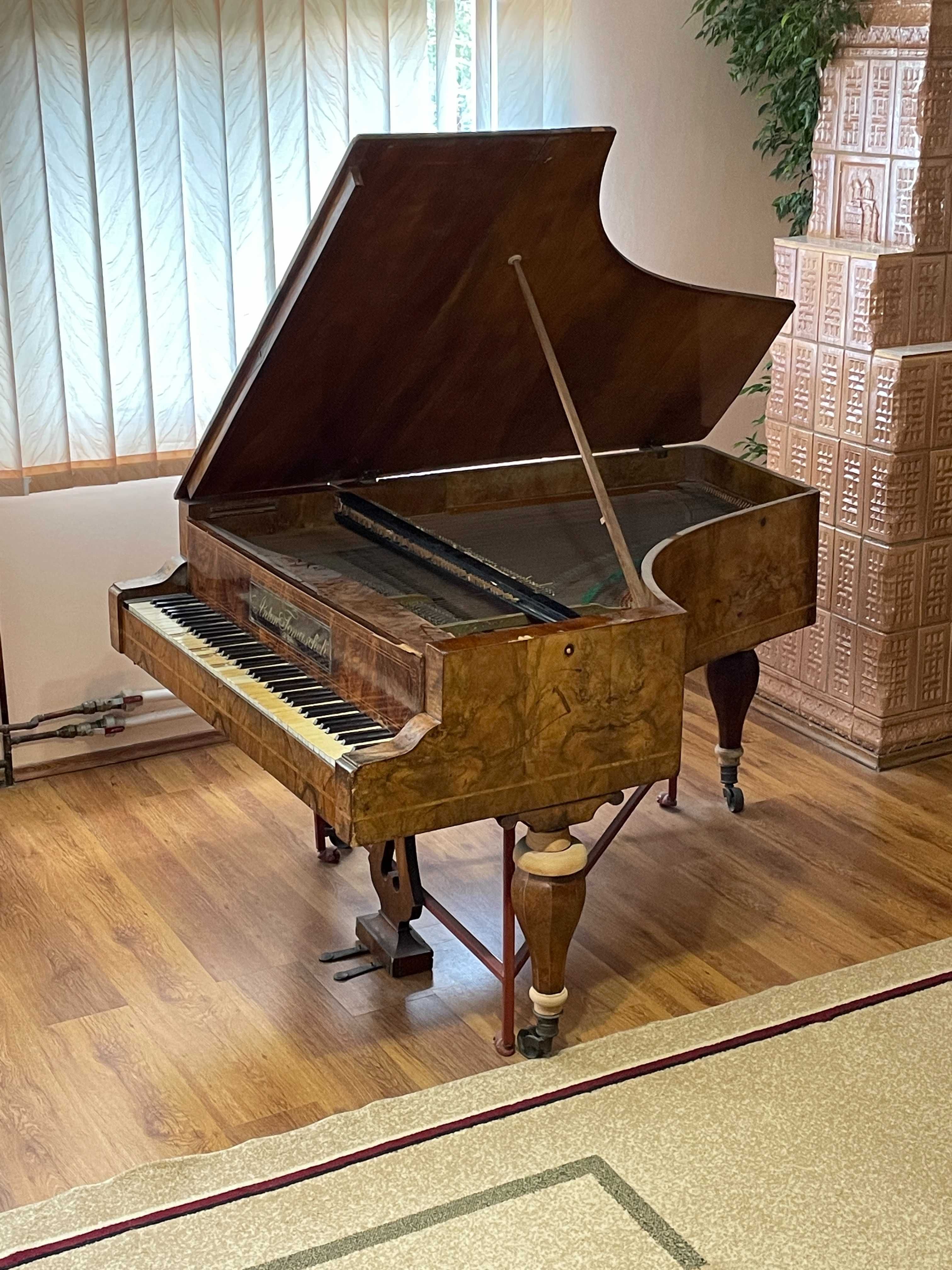 Vand pian Vienez vechi extrem de rar Piano AntonTomaschek seria no 938