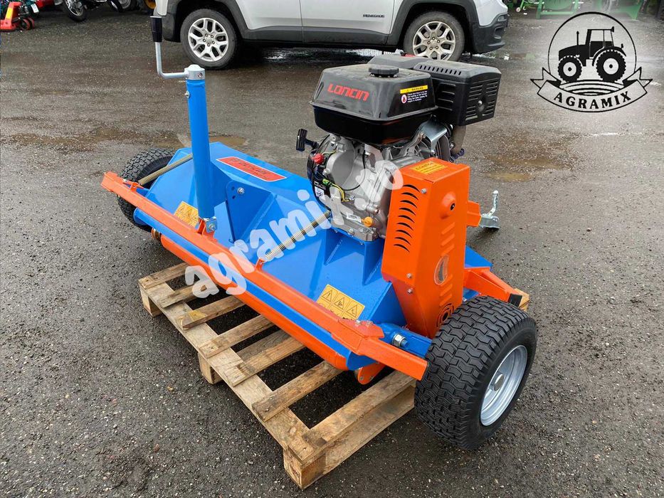 Tocatoare resturi vegetale ATV120 115cm motor 15CP tractabila Agramix