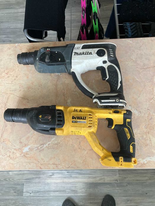 Акумулаторни перфоратори DeWalt и  Makita 18v