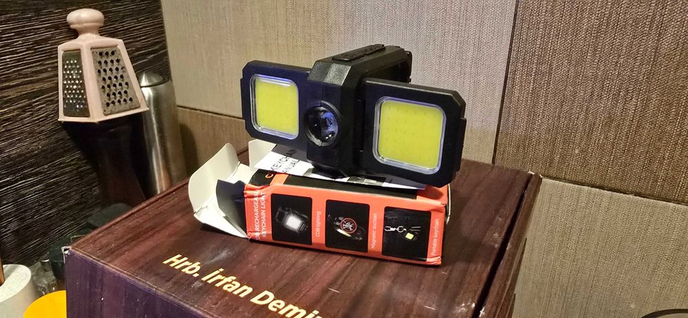 Camping - lanterna COB - Breloc