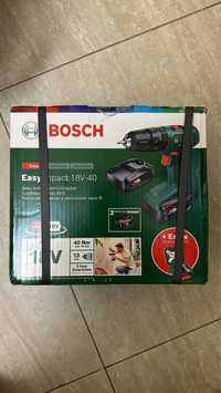 Bosch Easy Impact 18v-40 percutie 2 acumulatori 34 accesorii sigilat