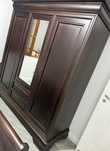 Dormitor lemn masiv Mobexpert Chocolate