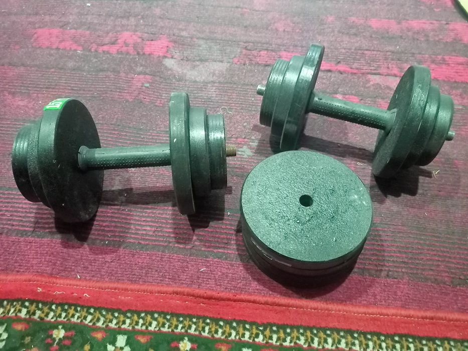 Gantel sotiladi 30 kg DASTAVKA TEKIN