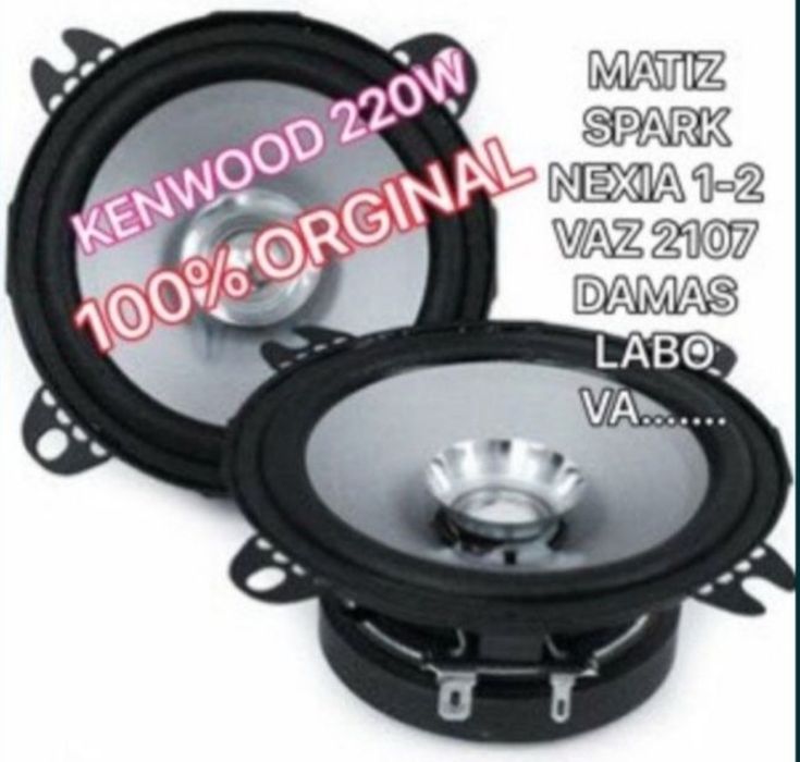Damas,spark,neksiya 1,2,matiz uchun original Kenwood kalonka