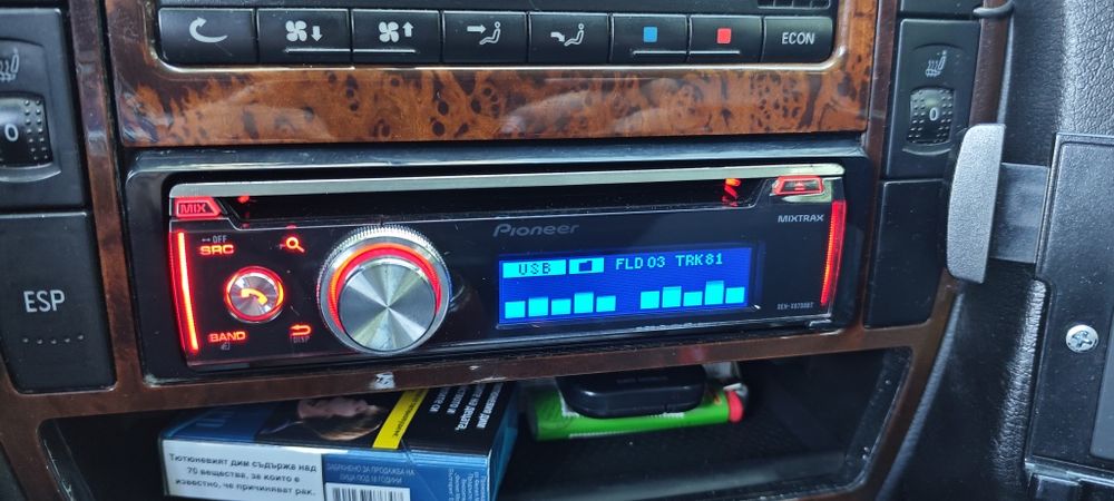 Pioneer X8700bt (usb, CD, aux, bluetooth)