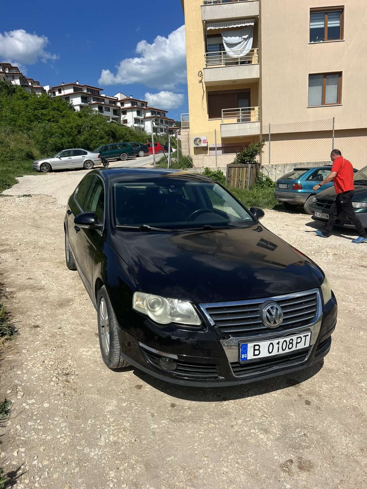 Продавам VW Passat 6 черен автоматик
