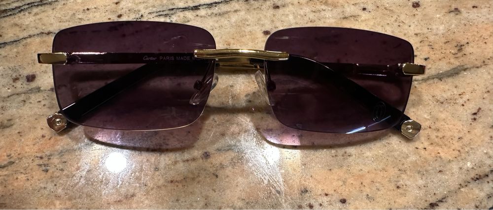 Cartier слънчеви очила лилави/ неотваряни