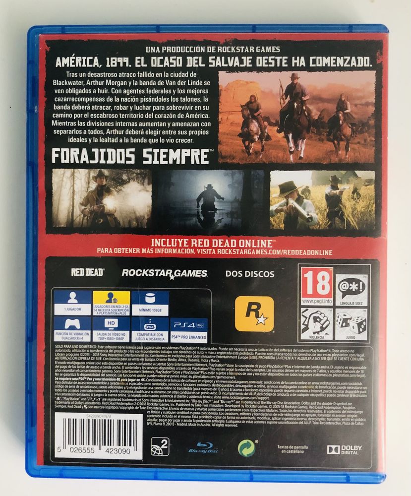 Red Dead Redemption ll Ps 4