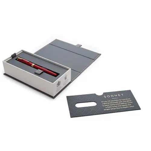 Ролер Parker Sonnet Lacquer – червен, син или черен