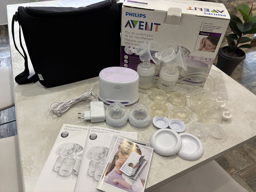Philips Avent електрическа двойна помпа за кърма